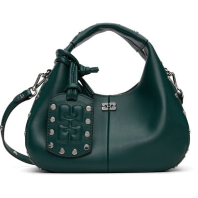 Ganni Green Mini Bag