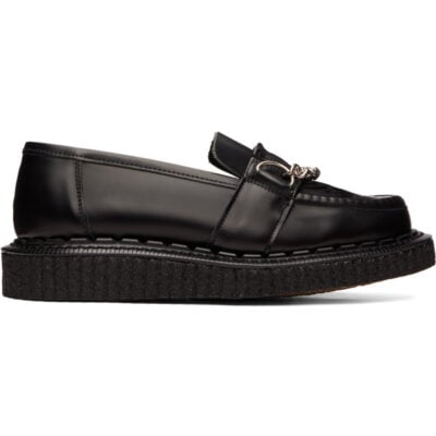 George Cox Black Buxton Loafers