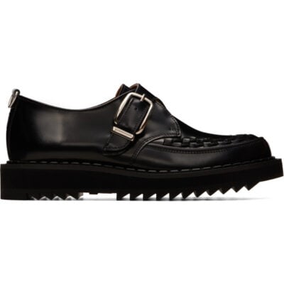 George Cox Black Ripple Hatton Monkstraps