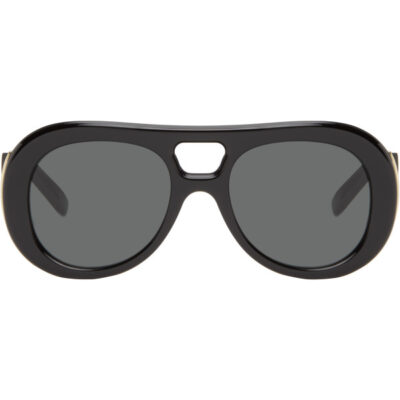 Givenchy Black Mask Aviator Sunglasses
