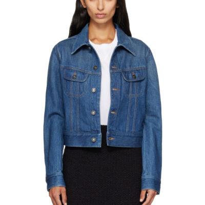 Givenchy Blue Regular Denim Jacket