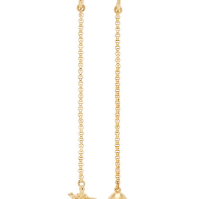 Givenchy Lucky Charms Asymmetric Earrings