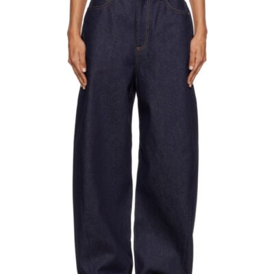 Givenchy Navy Cocoon Denim Jeans