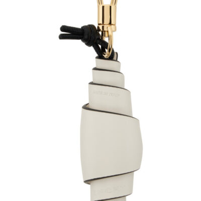 Givenchy White Lucky Charms Croissant Bag Charm
