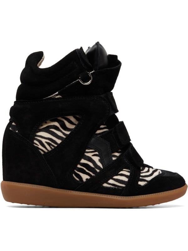 Isabel Marant Black Bekett Sneakers