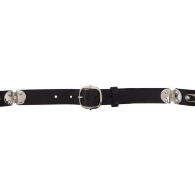 Isabel Marant Black Depson Leather Belt