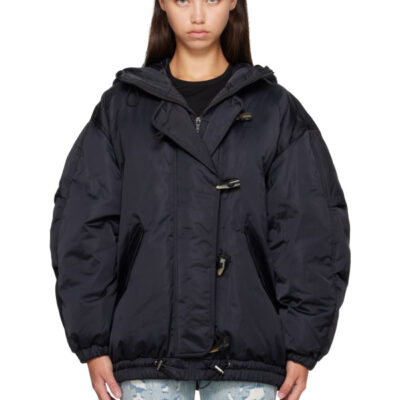 Isabel Marant Black Down Daisy Puffy Jacket