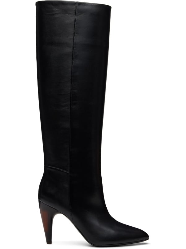 Isabel Marant Black Jany High Boots