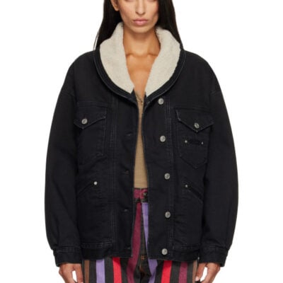 Isabel Marant Black Pimia Denim Jacket
