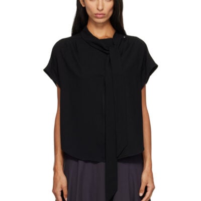 Isabel Marant Black Selene Blouse