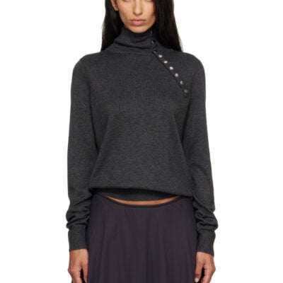 Isabel Marant Gray Jovienne Turtleneck