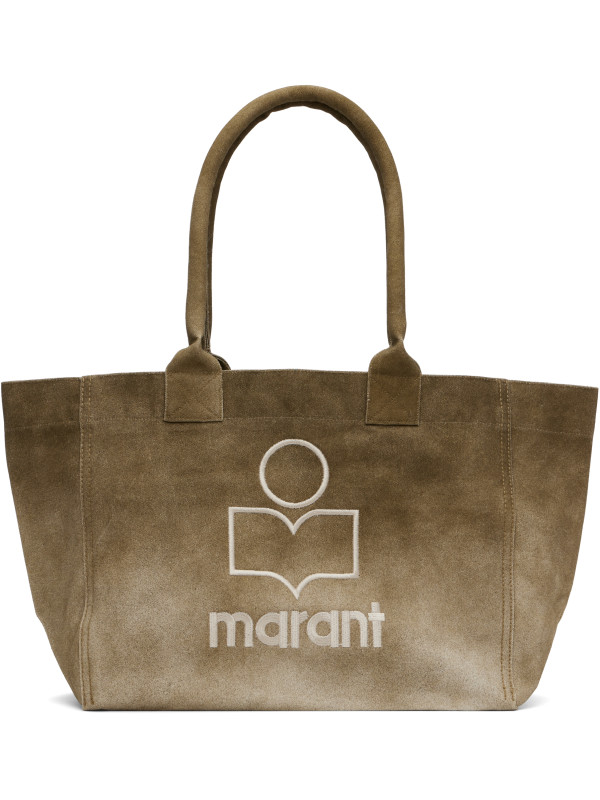 Isabel Marant Khaki Yenki Zipped Tote