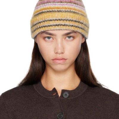 Isabel Marant Multicolor Morenne Mohair Beanie