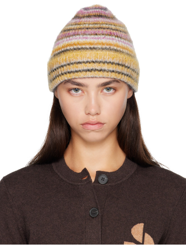 Isabel Marant Multicolor Morenne Mohair Beanie