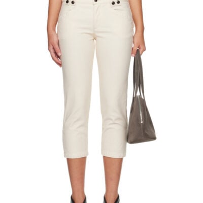 Isabel Marant Off-White Berna Capri Trousers