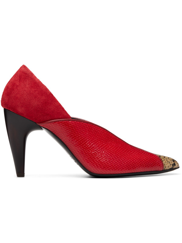 Isabel Marant Red Luza Heels
