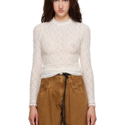 Isabel Marant White Brany Top