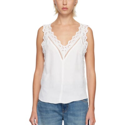Isabel Marant White Fradela Tank Top