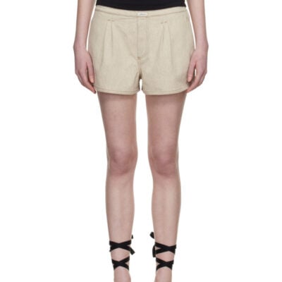 Jacquemus Beige 'The Amelo de-Nîmes' Denim Shorts