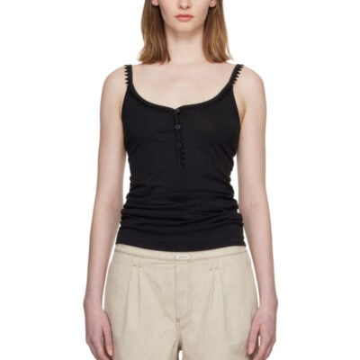 Jacquemus Black 'Le Darbdeur Clavela' Tank Top