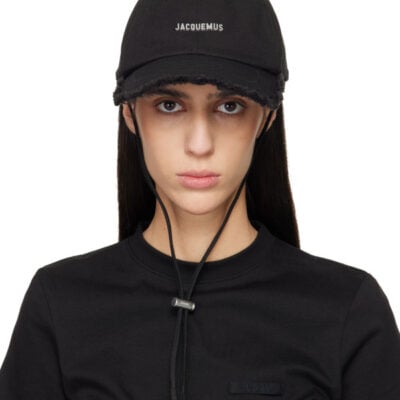 Jacquemus Black Les Classiques 'The Artichaut' Denim Cap