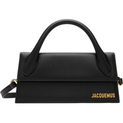Jacquemus Black Les Classiques 'The long Chiquito' Bag