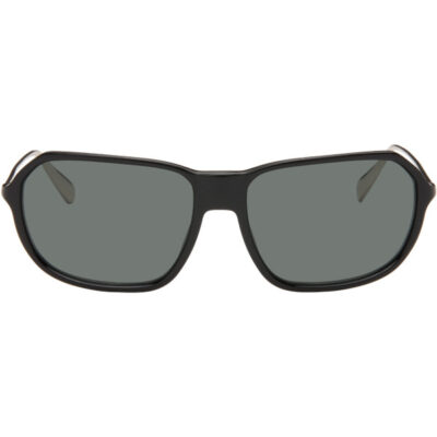 Jacquemus Black Linda Farrow Edition 'The Mimosa' Sunglasses