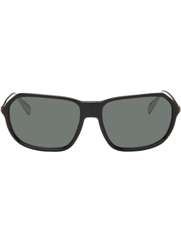 Jacquemus Black Linda Farrow Edition 'The Mimosa' Sunglasses