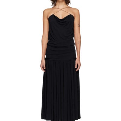 Jacquemus Black 'The Abiha' Maxi Dress