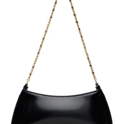 Jacquemus Black Winter Retreat 'The small Bisou Chaîne' Bag