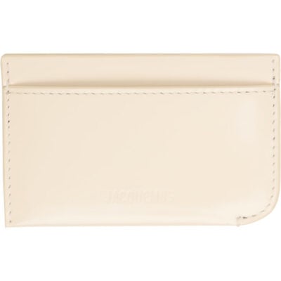 Jacquemus Off-White 'Le Porte Curvo' Card Holder