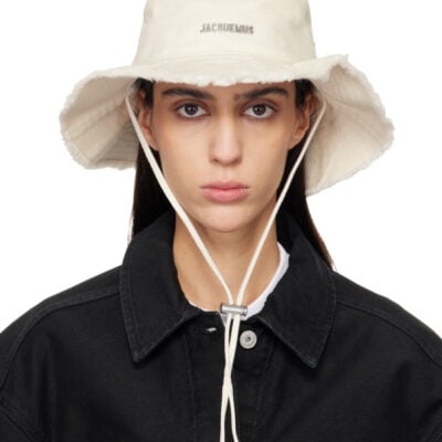 Jacquemus Off-White Les Classiques 'The Artichaut' Bucket Hat