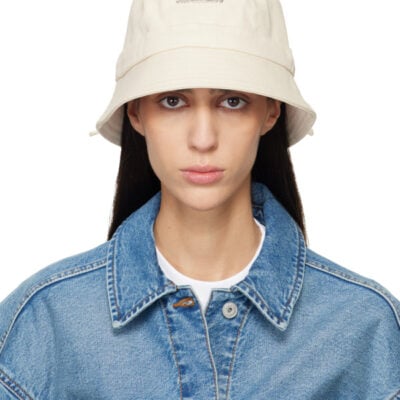 Jacquemus Off-White Les Classiques 'The Gadjo' Bucket Hat