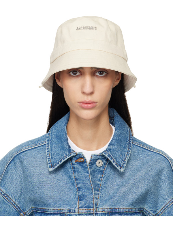 Jacquemus Off-White Les Classiques 'The Gadjo' Bucket Hat