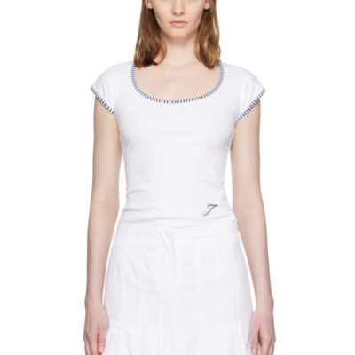 Jacquemus White 'The Espiral' T-shirt