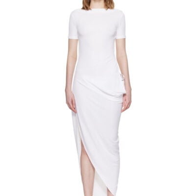 Jacquemus White 'The Sole' Maxi Dress