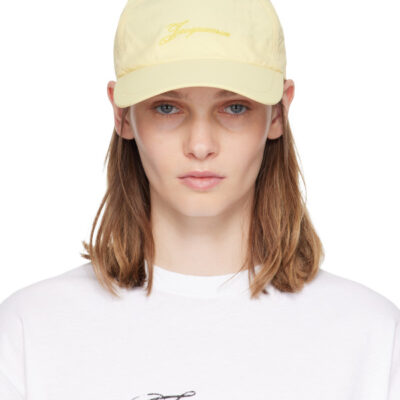 Jacquemus Yellow 'The Baluchon' Baseball Cap