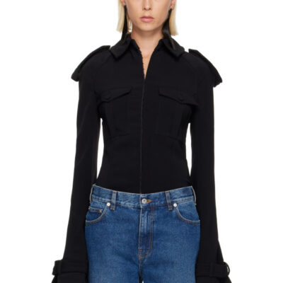 Jean Paul Gaultier Black 'The Military' Shirt