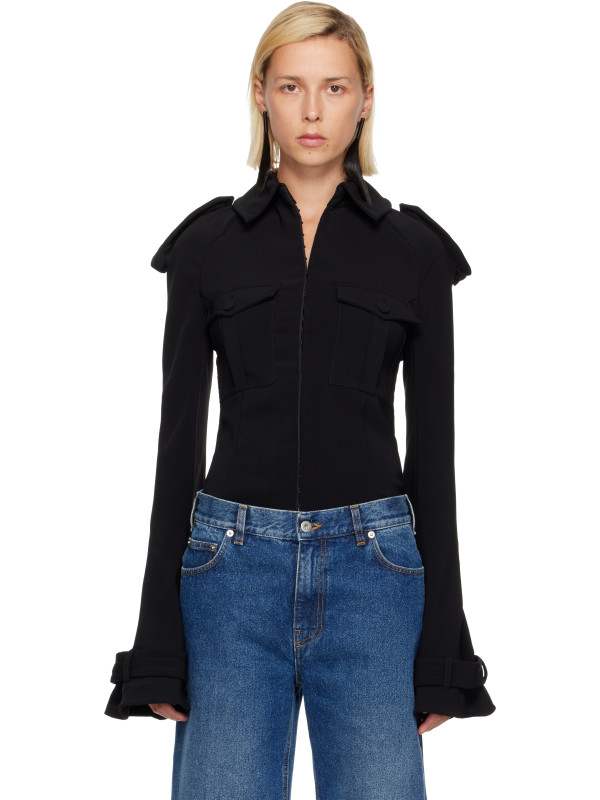 Jean Paul Gaultier Black 'The Military' Shirt
