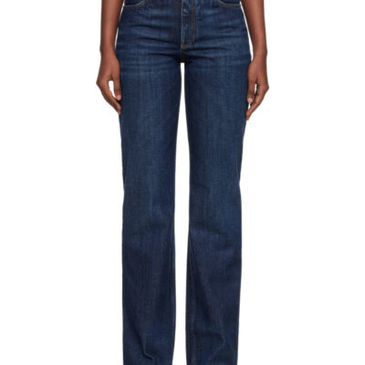 Jean Paul Gaultier Blue 'The Curved' Jeans