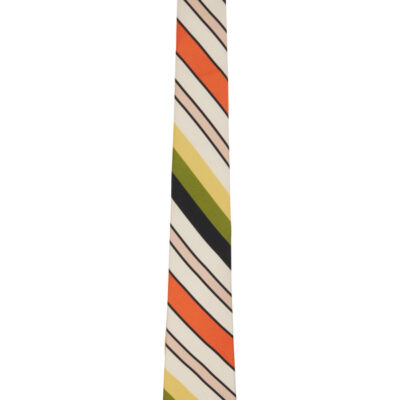 Jean Paul Gaultier Multicolor Striped Tie