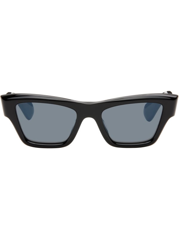 Jil Sander Black Oliver Peoples Cat Eye 'Edition 3' Sunglasses