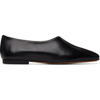 Jil Sander Black Prince Ballerina Flats