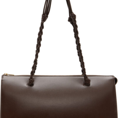 Jil Sander Brown Tangle Tent Bag