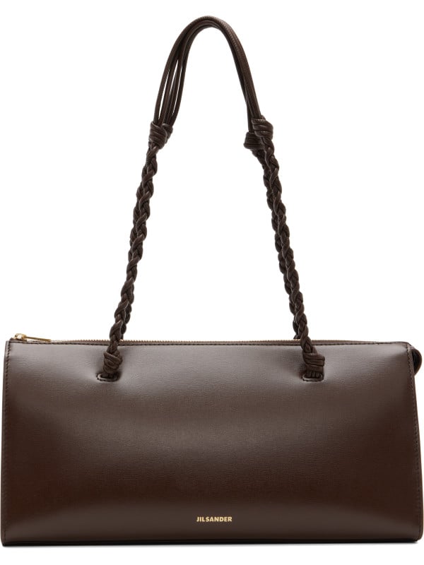 Jil Sander Brown Tangle Tent Bag