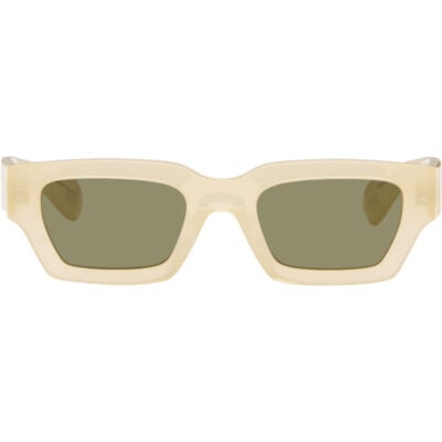 Jil Sander Off-White Oliver Peoples 'Edition 6' Rectangular Sunglasses