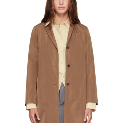 Jil Sander Tan Radzimir Coat