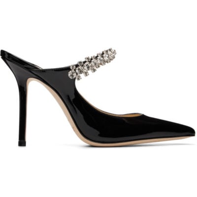 Jimmy Choo Black Bing 100 Heels