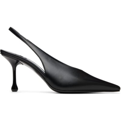 Jimmy Choo Black Isa 80 Heels