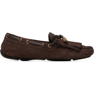 Jimmy Choo Brown Manon Loafers